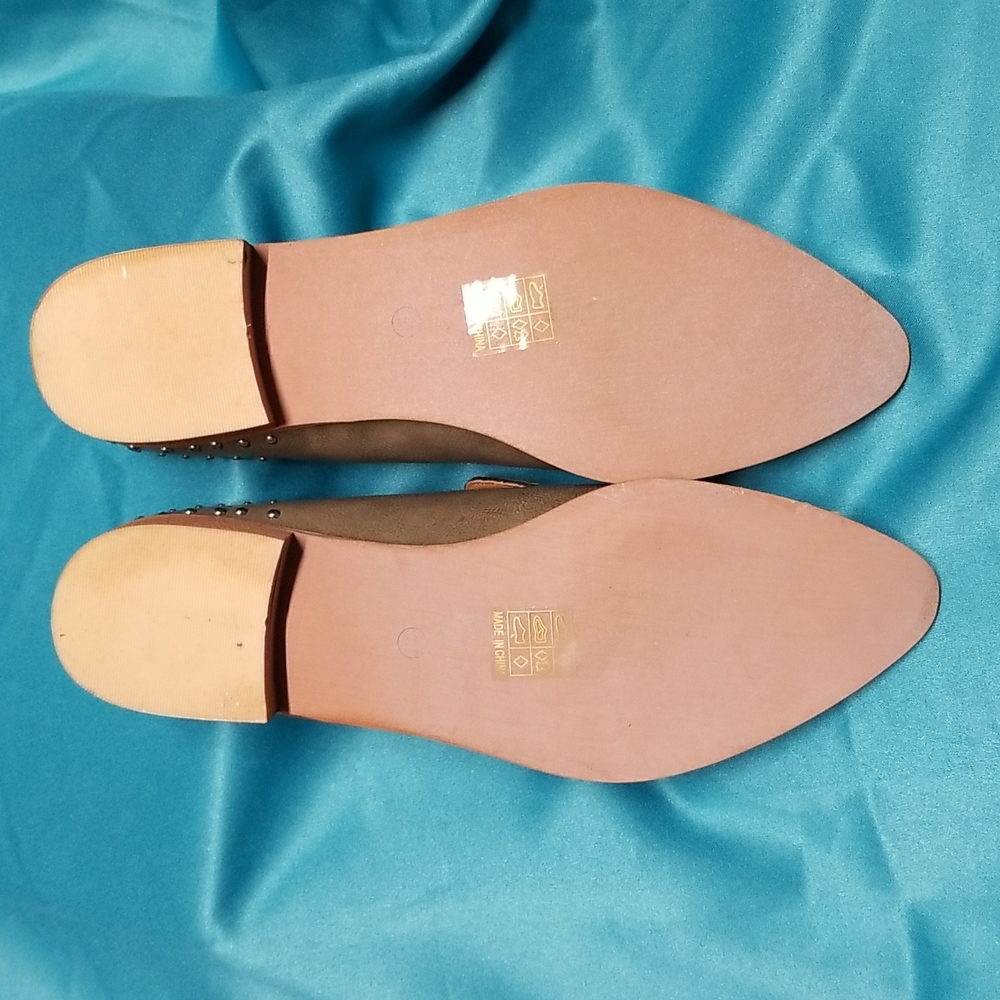 Leather upper mules - Picture 2 of 8